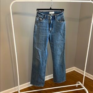 Abercrombie Curve Love ‘90s Relaxed High Rise Blue Jeans - Sz 26/2 R